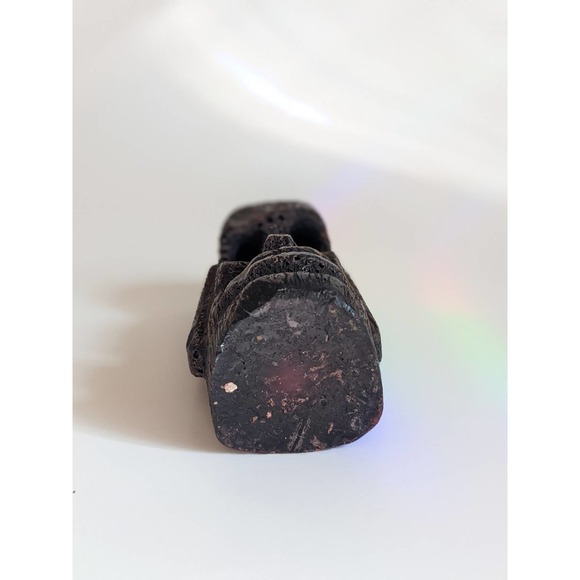 Vintage Tiki Candle, Easter Island Stone Head, Moai Statue Candle, 60's 70's - Picture 7 of 10